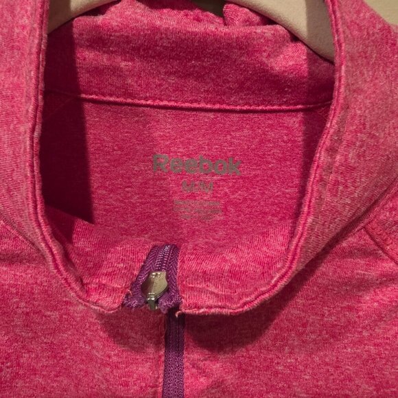 Reebok Women's 1/4 Zip Pullover Jacket Size Medium - Picture 3 of 11